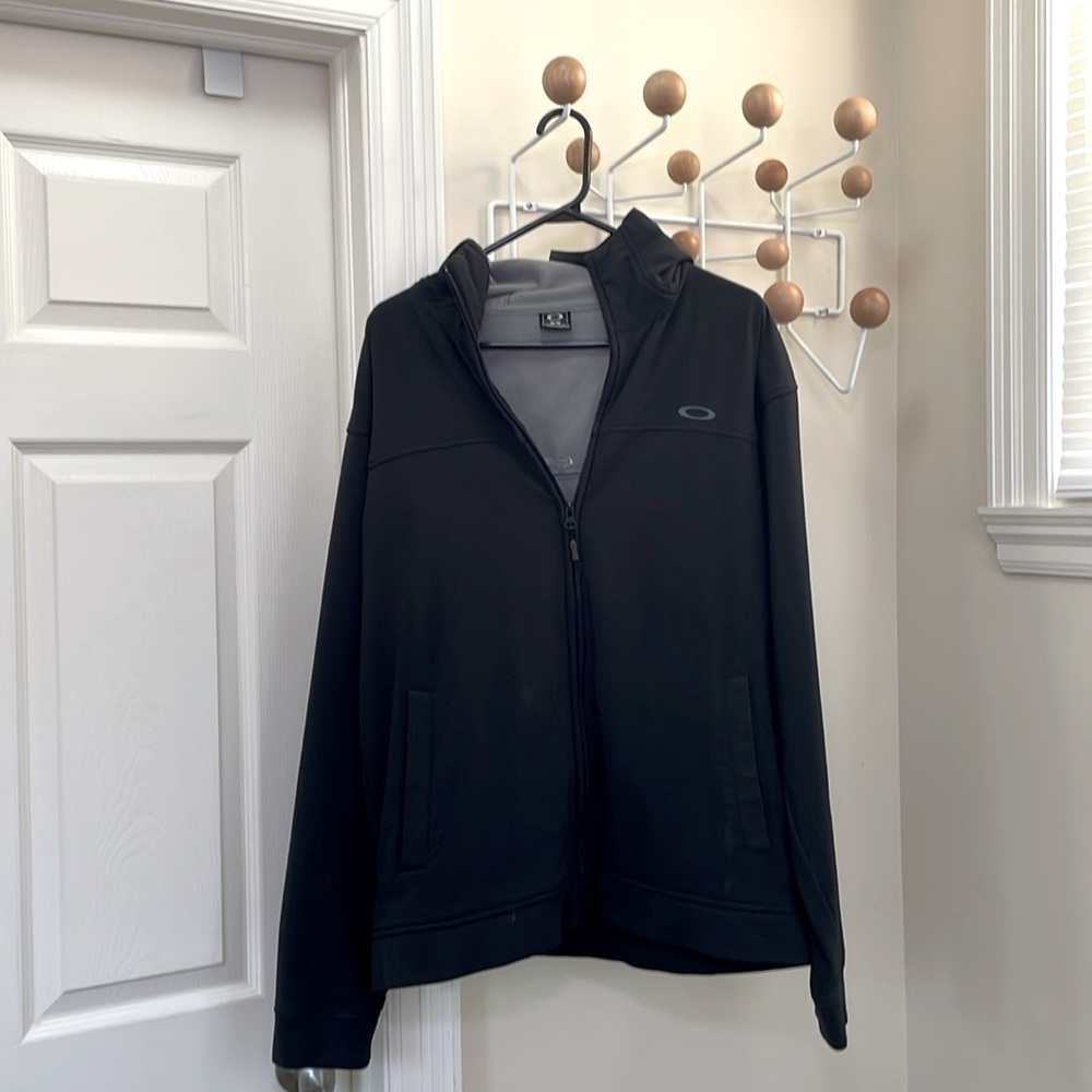 Oakley - Zip Up Outdoor Hoodie - Black - M